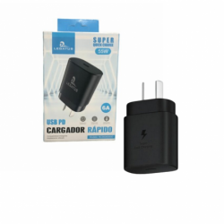 CABEZAL CARGADOR USB PD ART...